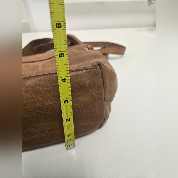 Latico New Jersey USA Leather Crossbody Tote Purse – Tan - Picture 10 of 11